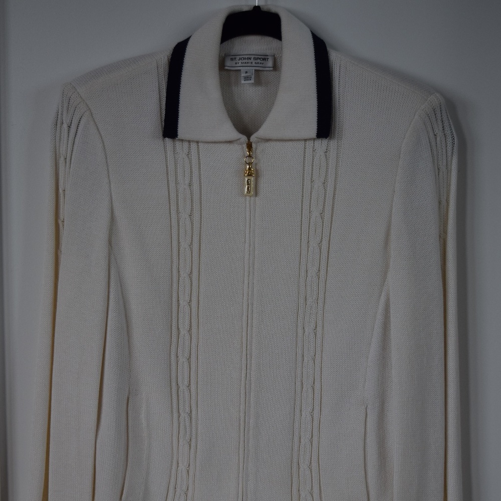 St. John White Jacket